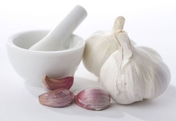 Garlic can remove parasites from the body