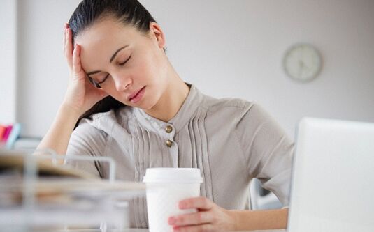 Headaches due to internal parasites
